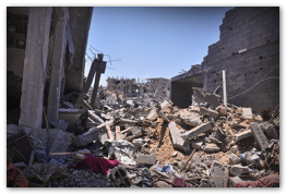 Gaza in ruins